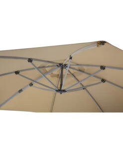 Schneider Ampelschirm Rhodos, Rund, Ca. Ø350 Cm -Gartenbedarf Geschäft 1707785 WE DE 001 Rhodosrondoanthrazit