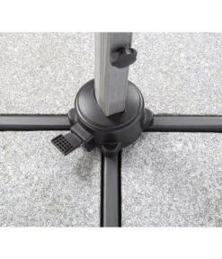 Schneider Ampelschirm Rhodos, Rund, Ca. Ø350 Cm -Gartenbedarf Geschäft 1707785 WE DE 003 Rhodosrondoanthrazit