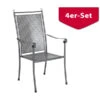 MWH Stapelsessel Excelsior, 4er Set -Gartenbedarf Geschäft 1897685 WE FS 001 ExcelsiorStapelstuhl