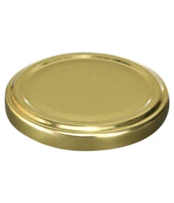 Schraubdeckel, Gold, Für Einkochgläser, Ø66 Mm, 10er-Set -Gartenbedarf Geschäft 209288 BildD 001 DehnerErsatzdeckelFuerEinmachglasErsatzdeckel66Mm10St