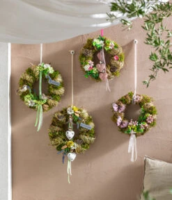 Dehner Türkranz Lavendel, Ca. Ø28 Cm 7 Dehner Türkranz Lavendel, Ca. Ø28 Cm -Gartenbedarf Geschäft 22020216 WE MO 001 ImageBildKraenze Fruehling01