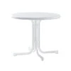 Sieger Klapptisch Boulevard Mecalit-Pro, Ø86/H72 Cm 2 Sieger Klapptisch Boulevard Mecalit-Pro, Ø86/H72 Cm -Gartenbedarf Geschäft 2544740 WE FS 001 KlapptischD86Marmorweiss