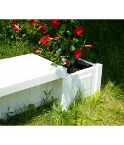 KHW Kunststoff-Gartenbank Berlin -Gartenbedarf Geschäft 2547339 WE DE 006 BankBerlinweiss