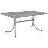 MWH Streckmetalltisch, Eisengrau, Ca. B160/H74/T90 Cm -Gartenbedarf Geschäft 2711323 WE FS 001 MWHSteckmetalltisch160x90cmN