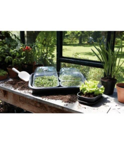 Gartenbedarf Geschäft -Gartenbedarf Geschäft 3009362 WE MO 001 AnzuchtschaleMSchwarzElho