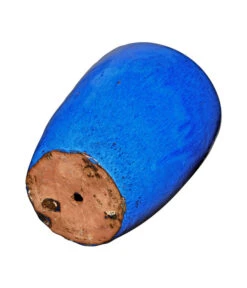 Keramik-Topf Delphi, Rund, Blau Glasiert -Gartenbedarf Geschäft 3312428 BildD 001 DehnerKeramikTopfKerTopfBlau25CmEinzel