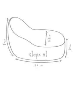 Outbag Outdoor-Sitzsack Slope XL Plus -Gartenbedarf Geschäft 3464930 WE DE 002 SlopeXlPlusAnthrazit