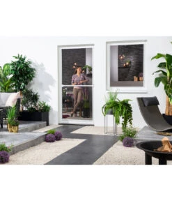 Hecht Fliegengitter Türbausatz Basic, Ca. B100/H210 Cm -Gartenbedarf Geschäft 4020061 4020079 4020087 WE MO 003 HechtTuerbausatzBasic