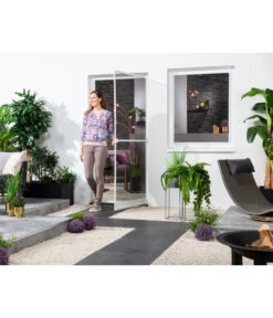 Hecht Fliegengitter Türbausatz Basic, Ca. B100/H210 Cm -Gartenbedarf Geschäft 4020061 4020079 4020087 WE MO 006 HechtTuerbausatzBasic