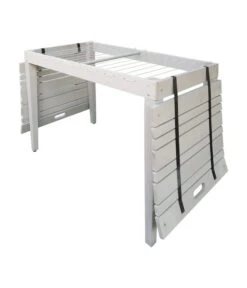 Habau Balkontisch Mit Wäscheleine, Ca. B106/H75/T60 Cm -Gartenbedarf Geschäft 4192795 WE FS 003 HabauBalkontischWaeschespinne