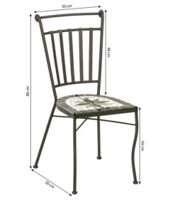 Dehner Mosaikstuhl Diana -Gartenbedarf Geschäft 4209813 4209771 WE BG 001 StuhlDiana