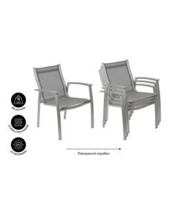 Dehner Stapelstuhl Niederlehner Chicago -Gartenbedarf Geschäft 4210209 WE IG 001 BALKONSTUHLCHICAGO