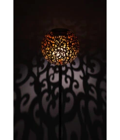 Dehner Solarstab Kugelleuchte Luanda, Ca. Ø16/H120 Cm -Gartenbedarf Geschäft 4405049 WE MO 002 SolarstabLuanda