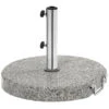 Dehner Granit-Schirmständer, 30 Kg -Gartenbedarf Geschäft 4409983 WE FS 001 SchirmstaenderRund