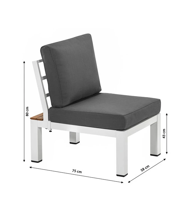 Dehner Alu-Sessel Malibu 4 Dehner Alu-Sessel Malibu – Bild 2