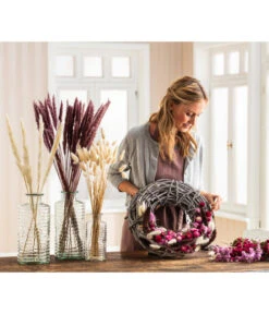 Trockenblumenbund Pampasgras -Gartenbedarf Geschäft 6272587 WE MO 001 PampasgrasMauve Hasenschwanzgras