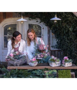 Grabgesteck Im Himmel, Rund, Ca. Ø20/H20 Cm -Gartenbedarf Geschäft 6462816 6462808 WE MO 001 SerieImHimmel Allerheiligen2023