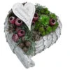 Grabgesteck In Erinnerung, Herzförmig, Ca. B25/H15/T20 Cm -Gartenbedarf Geschäft 6462998 WE FS 002 HerzInErinnerung20cmPremiumAllerheiligen2023