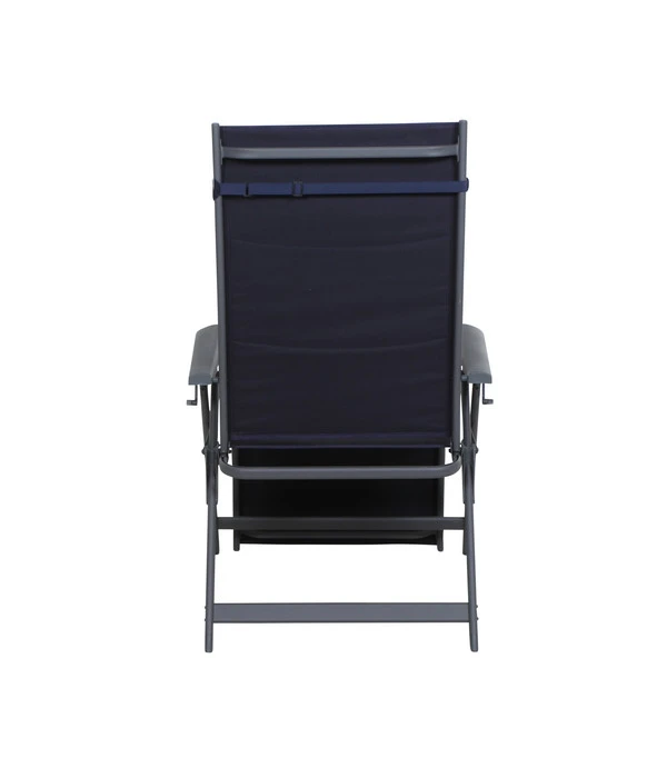 Siena Garden Camping Relaxstuhl Premium, Anthrazit 4 Siena Garden Camping Relaxstuhl Premium, Anthrazit – Bild 2