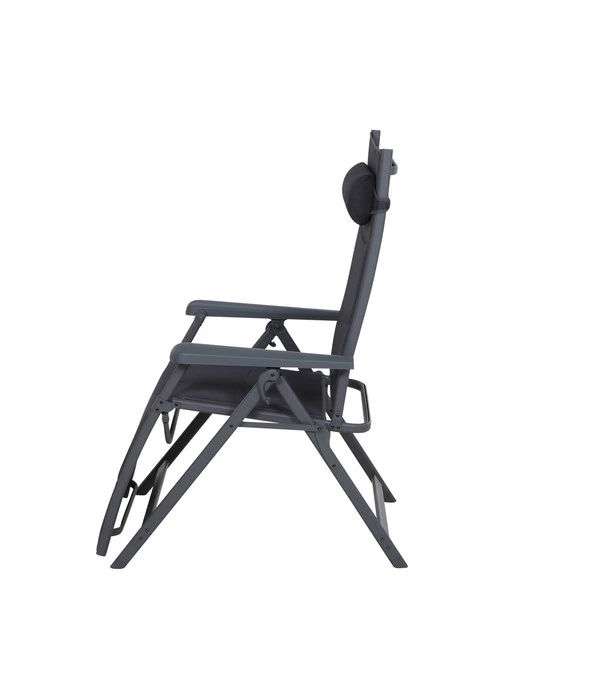 Siena Garden Camping Relaxstuhl Premium, Anthrazit 7 Siena Garden Camping Relaxstuhl Premium, Anthrazit – Bild 5