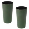 Siena Garden Kunststoff-Säulen ECO Locon, Konisch, Grün, Ca. Ø30/H57 Cm, 2er-Set 2 Siena Garden Kunststoff-Säulen ECO Locon, Konisch, Grün, Ca. Ø30/H57 Cm, 2er-Set -Gartenbedarf Geschäft 6655021 WE FS 001 PflangefaesseEcoLocon30Gruen