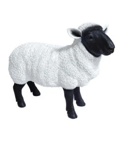 Dehner Polyresin-Schaf, Ca. H44,5 Cm