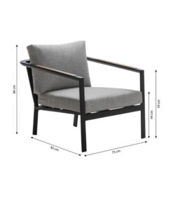 Dehner Alu-Lounge New York, 4-teilig -Gartenbedarf Geschäft 6670954 WE BG 002 LoungeNewYork