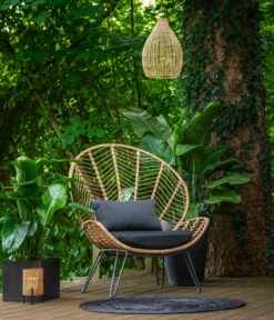 Dehner Geflechtsessel Venezia -Gartenbedarf Geschäft 6701650 WE MO 002 DehnerGeflechtsesselVenezia