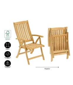 Dehner Klappsessel Havanna -Gartenbedarf Geschäft 6707863 WE IG 001 KLAPPSESSELHAVANNATEAK