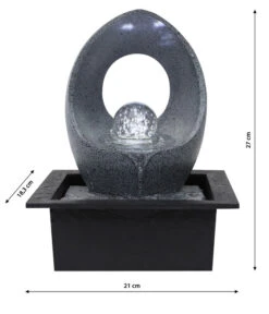 Dehner Polyresin-Zimmerbrunnen Pua -Gartenbedarf Geschäft 6720163 WE DE 001 ZimmerbrunnenPua