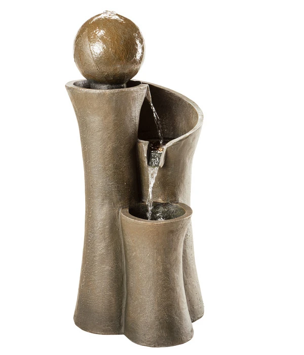 Dehner Polyresin-Gartenbrunnen Acapulco, Ca. H100 Cm 4 Dehner Polyresin-Gartenbrunnen Acapulco, Ca. H100 Cm – Bild 2