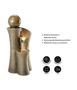 Dehner Polyresin-Gartenbrunnen Acapulco, Ca. H100 Cm 15 Dehner Polyresin-Gartenbrunnen Acapulco, Ca. H100 Cm -Gartenbedarf Geschäft 6742480 WE IG 001 DehnerPolyresinBrunnenAcapulco