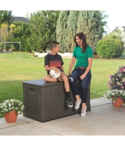 Lifetime Kissenbox, 440 L -Gartenbedarf Geschäft 6752935 WE MO 006 KissenboxPremium440Liter