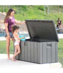 Lifetime Kissenbox Harmony, 570 L -Gartenbedarf Geschäft 6752950 WE MO 001 Kissenbox570LDunkelgrau