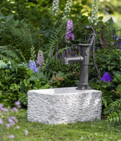 Dehner Granit-Gartenbrunnen Bregenz, Ca. B65/H91/T45 Cm -Gartenbedarf Geschäft 6753362 WE MO 001 DehnerGranitGartenBrunnenBregenzNEU