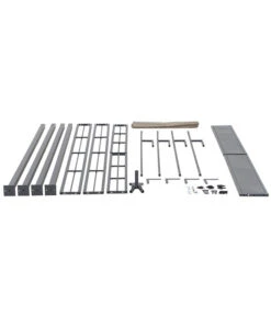 Siena Garden Pavillon BBQ, Ca. B90/H248/T127 Cm -Gartenbedarf Geschäft 6776280 WE DE 001 PAVILLON BBQ RECHTECKIG