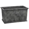 Dehner Leichtbeton-Kasten Windsor, Rechteckig, Grau 2 Dehner Leichtbeton-Kasten Windsor, Rechteckig, Grau -Gartenbedarf Geschäft 6866628 6866636 WE FS 002 DehnerLeichtbetonKastenWindsor