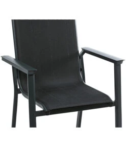 Dehner Stapelstuhl Cleveland, Dunkelgrau -Gartenbedarf Geschäft 6894133 WE DE 001 StapelstuhlClevelandNeu