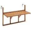 Dehner Balkonhängetisch, Ca. B90/H65/T41,7 Cm -Gartenbedarf Geschäft 6897748 WE FS 001 DehnerBalkonklapptischMacao
