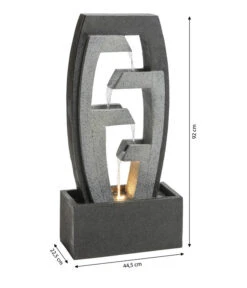 Dehner Polyresin-Gartenbrunnen Tokio, Ca. H92 Cm -Gartenbedarf Geschäft 6911192 WE BG 001 BrunnenTokioNeu