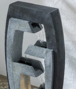 Dehner Polyresin-Gartenbrunnen Tokio, Ca. H92 Cm -Gartenbedarf Geschäft 6911192 WE DE 002 BrunnenTokio