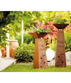 Ferrum Rost-Säule Trapez Carpe Diem 7 Ferrum Rost-Säule Trapez Carpe Diem -Gartenbedarf Geschäft 6911432 WE MO 001 SaeuleTrapezCarpeDiemGrII