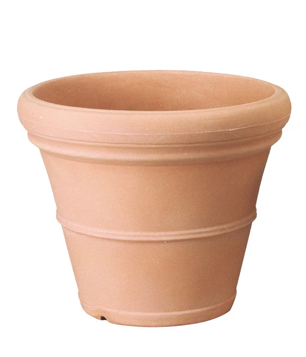 Farmet New Kunststoff-Topf Impruneta, Rund, Terrakotta, Inkl. Untersetzer 4 Farmet New Kunststoff-Topf Impruneta, Rund, Terrakotta, Inkl. Untersetzer – Bild 2