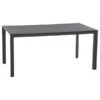 Siena Garden Gartentisch Ricon, Ca. B160/H75/T90 Cm -Gartenbedarf Geschäft 6986533 WE FS 001 RiconTischMAnthrazitFGlasNeu