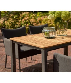 Siena Garden Gartentisch Geneva, Ca. B160/H74,2/T90 Cm -Gartenbedarf Geschäft 6986541 WE DE 008 GenevaTischTeakGraph