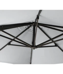 Siena Garden Ampelschirm Sunset N+, Quadratisch, Ca. B300/T300 Cm -Gartenbedarf Geschäft 6988075 WE DE 005 SienaGardenAmpelschirmSunsetN300x300cmGrau